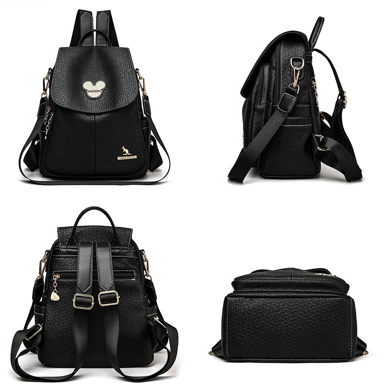 2026 럭셔리 여행 배낭 패션 학교 가방 여러 포켓  - Luxury Bags Leather 리뷰 및 가격