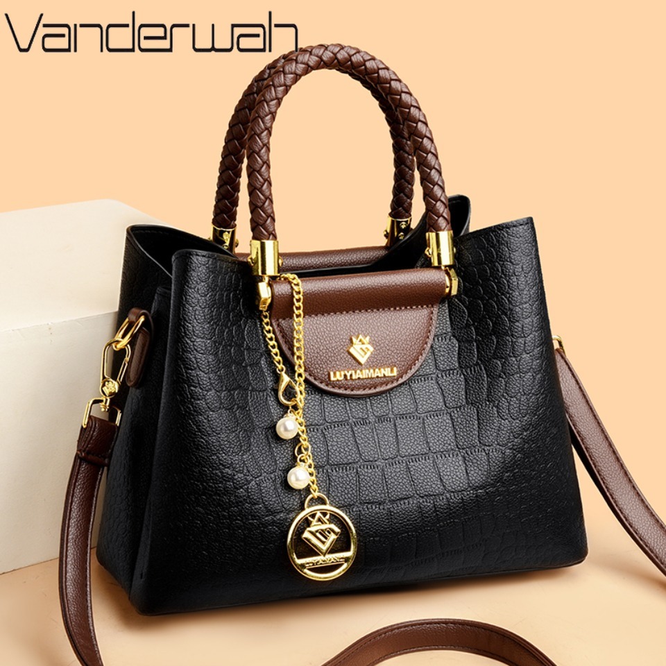 고품질 가죽 캐주얼 토트 명품 핸드백 여성 가방 디자이 - Luxury Bags Tote 리뷰 및 가격