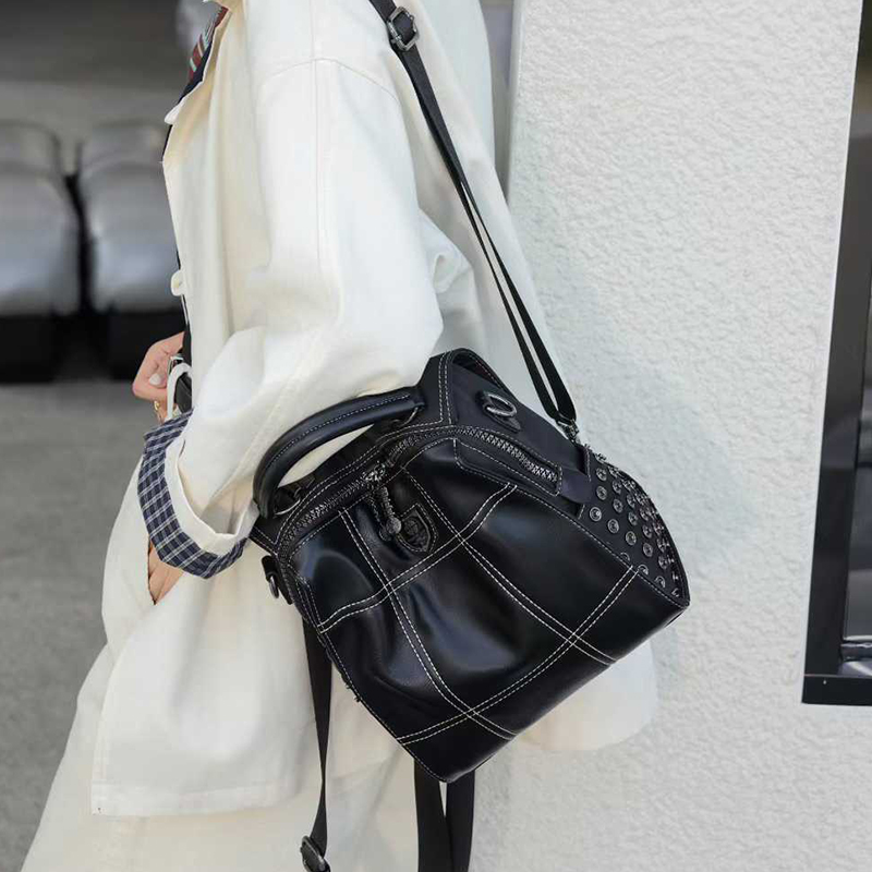 새로운 여성용 백팩 패션 광택 소프트 가죽 다기능 여성 - Luxury Bags Leather 리뷰 및 가격